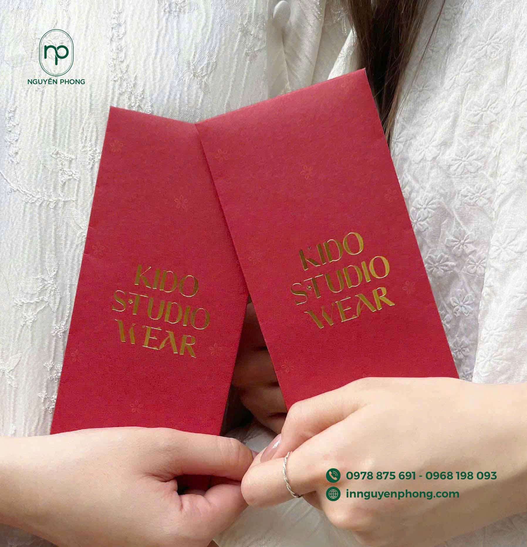 Kĩ thuật ép nhũ lì xì hiện đại trong in ấn